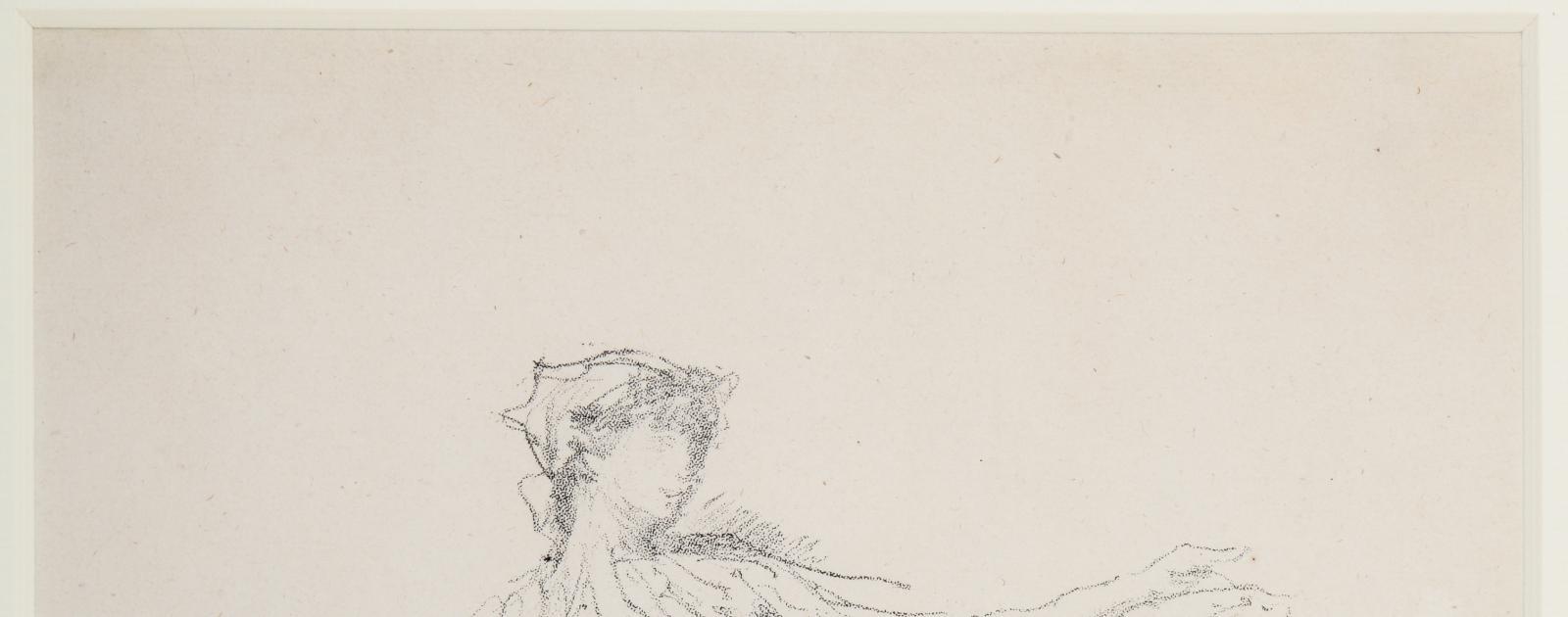 Lithographie Originale De Whistler – Première édition « Vers Et Prose » De Stéphane Mallarmé – 1893