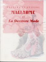 Velours et guipure – Mallarmé et La Dernière Mode