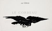 Édouard Manet, Ex-libris pour Le Corbeau, 1875