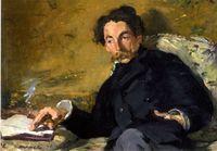 Portrait de Stéphane Mallarmé par Édouard Manet