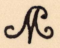 Monogramme de Mallarmé, Inv. 997.21.1 et 2, Coll. MDSM, Vulaines-sur-Seine 